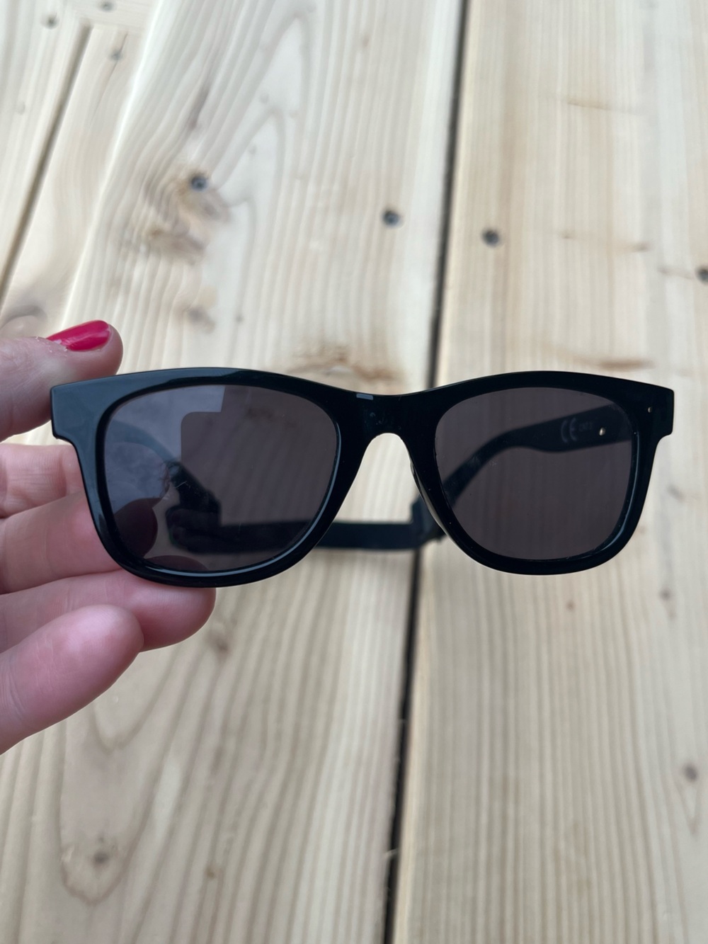 Baby’s Black Sunglasses - Classic UV Protection with strap